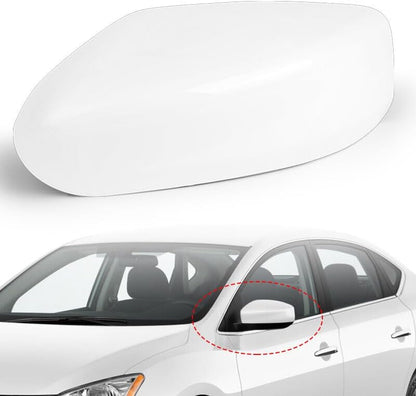 ya 11 9.14 baidiDRIVER LEFT SIDE Mirror Cap Cover White Fits for Nissan for Altima Sedan 2013-2018
