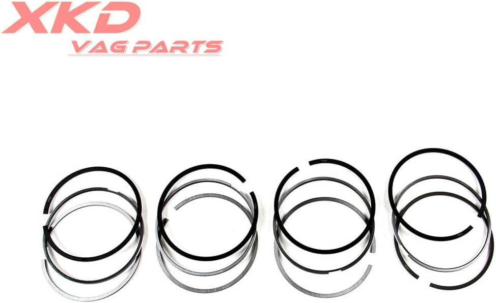 ya 4 8.24 baidi 4x AWM AWP Piston & Ring for Audi for A4 A3 for VW Beetle for Golf GTI for JETTA for Passat 1.8T