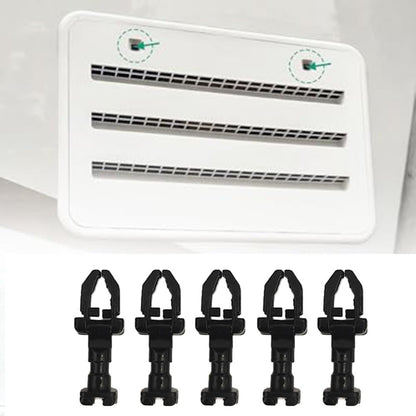 ya 14 9.20 baidi For RV Refrigerator Converter Vent Cover Latch Kit for E377 5 Pieces-1