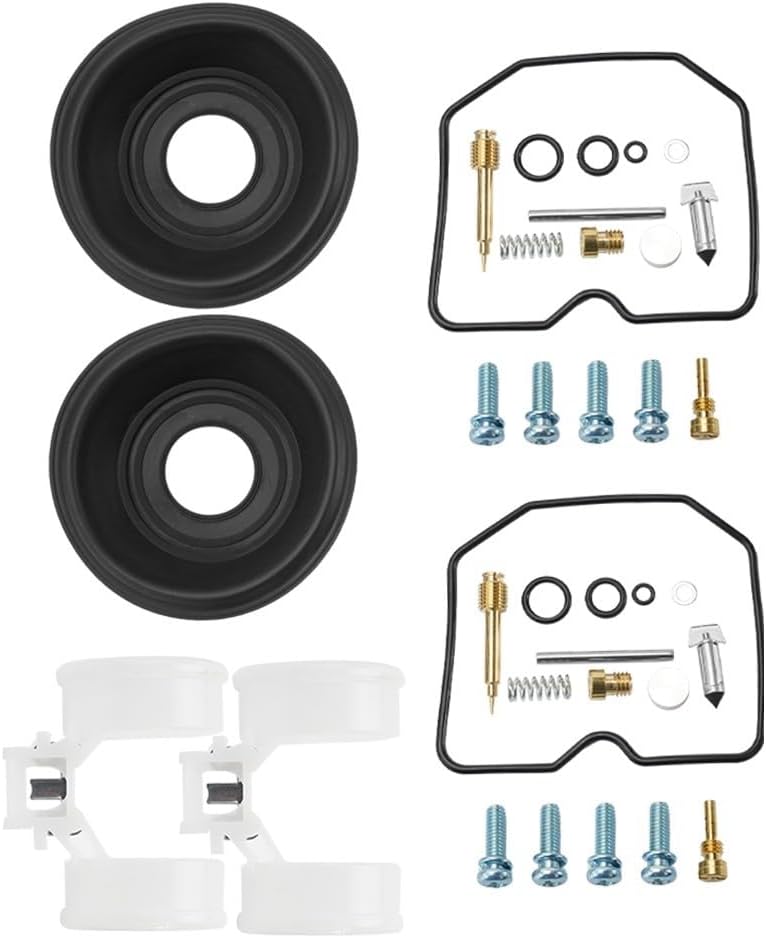 ya 23 10.7 baidi 2 Sets Of For for Kawasaki Vulcan 500 EN500 Carburetor Repair Kit Plunger Diaphragm