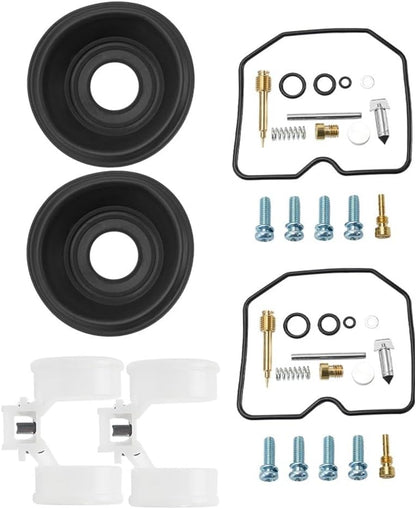 ya 23 10.7 baidi 2 Sets Of For for Kawasaki Vulcan 500 EN500 Carburetor Repair Kit Plunger Diaphragm