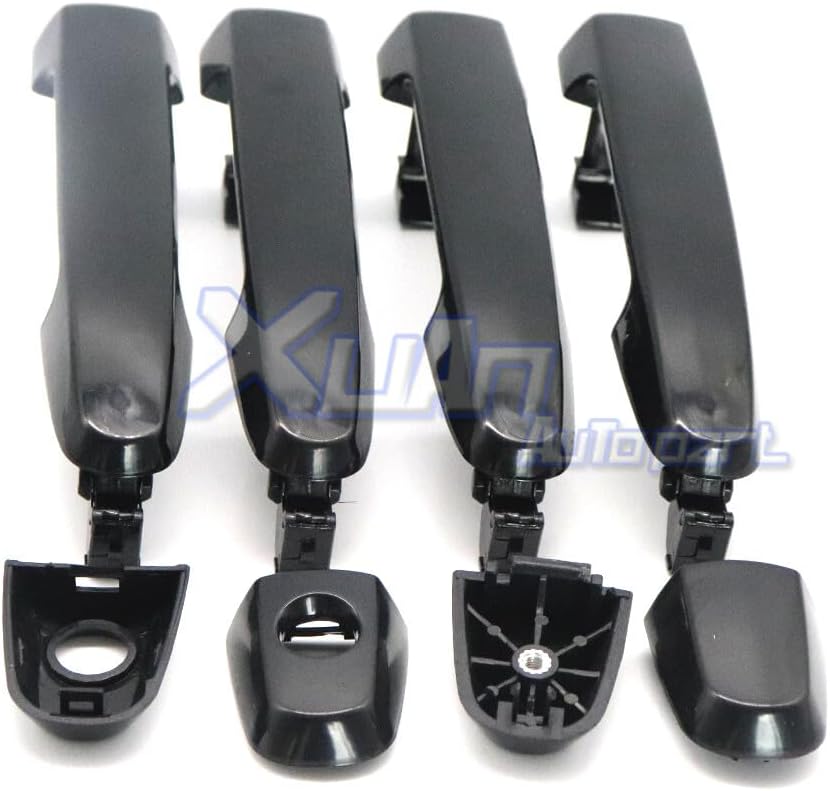 ya 5 8.10 4X Front Rear Left Right Door Handles Black for Toyota for Camry Matrix Highlander