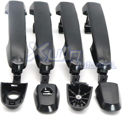 ya 5 8.10 4X Front Rear Left Right Door Handles Black for Toyota for Camry Matrix Highlander