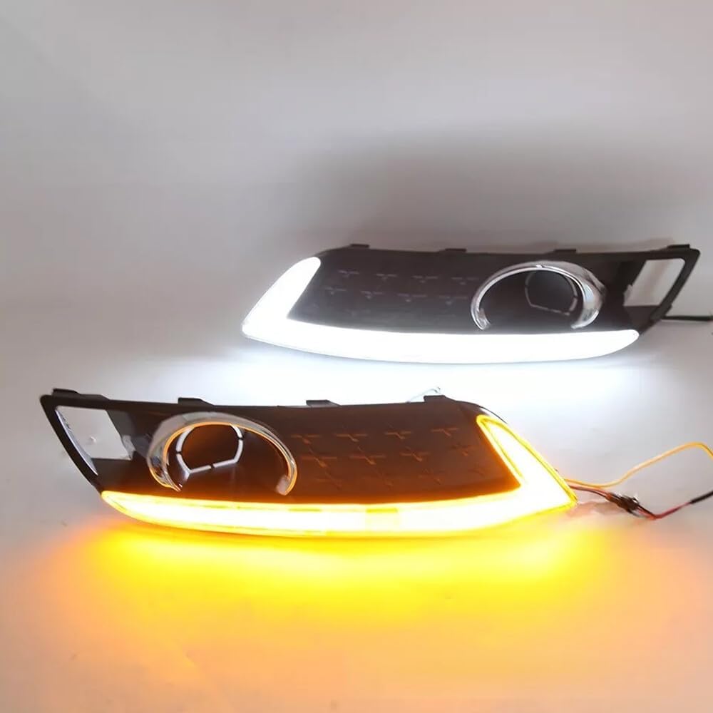 ya 4 8.10 LED Front Bumper Fog Lights for Hyundai Venue 2020-2023 Daytime Running Light