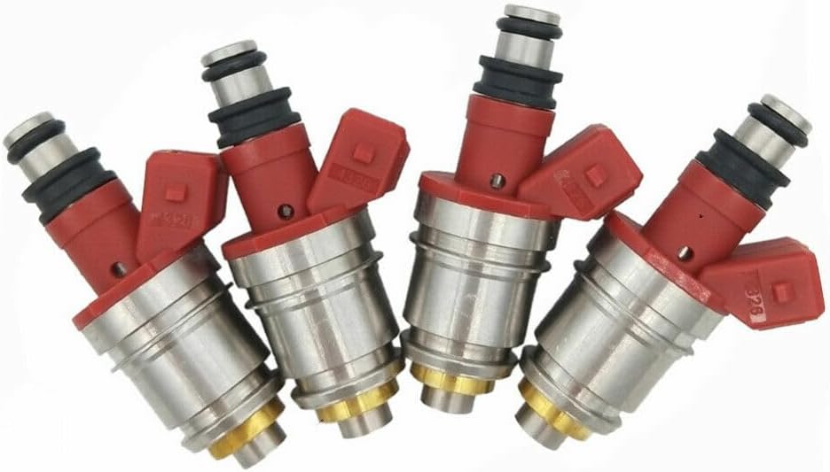 ya 10 9.16 baidi JS21-1 Fuel Injector 4X for Nissan D21 Pickup 2.4L 1990-1994 1660086G10