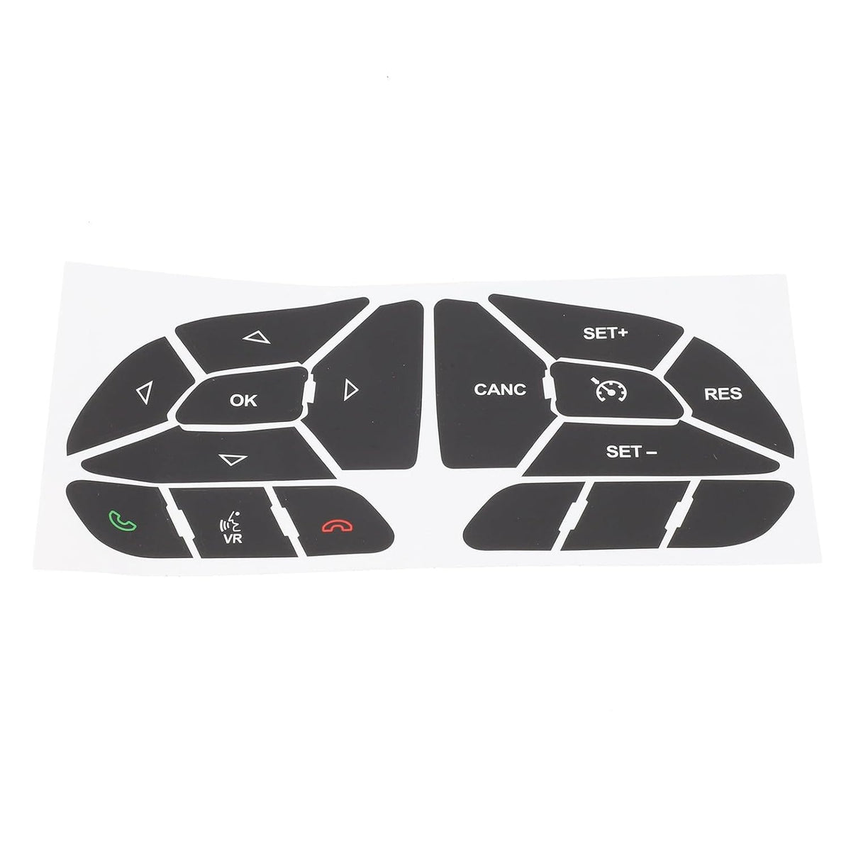 ya 13 9.15 baidi for for Dodge for Charger 2016-2022 Steering Wheel Button Repair Decals Stickers NEW