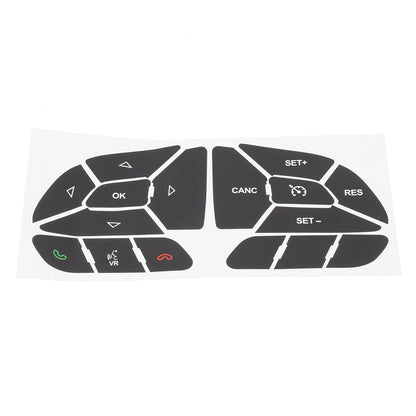 ya 13 9.15 baidi for for Dodge for Charger 2016-2022 Steering Wheel Button Repair Decals Stickers NEW