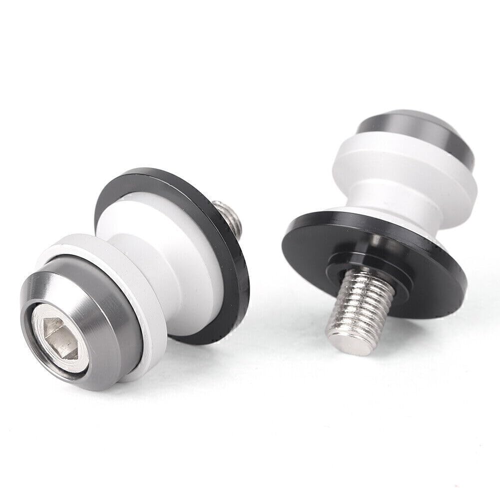 ya 9 10.24 Gray 10mm CNC Motorcycle Swingarm Sliders Spools for Kawasaki Z750 Z750 Z10