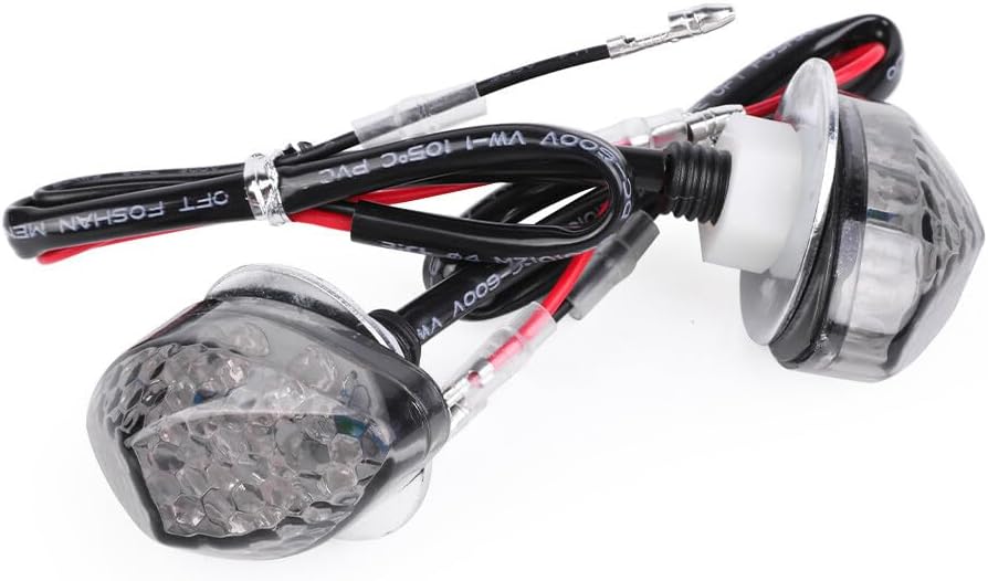 ya 13 9.15 baidi Front LED Flush Turn Signal Light Indicator for Honda CBR 125R 600RR 1000RR 600F
