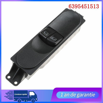 ya 4 8.8 Platine Bouton DE Leve VITRE Pour for Mercedes Benz VITO W639 6395451513 Neuf