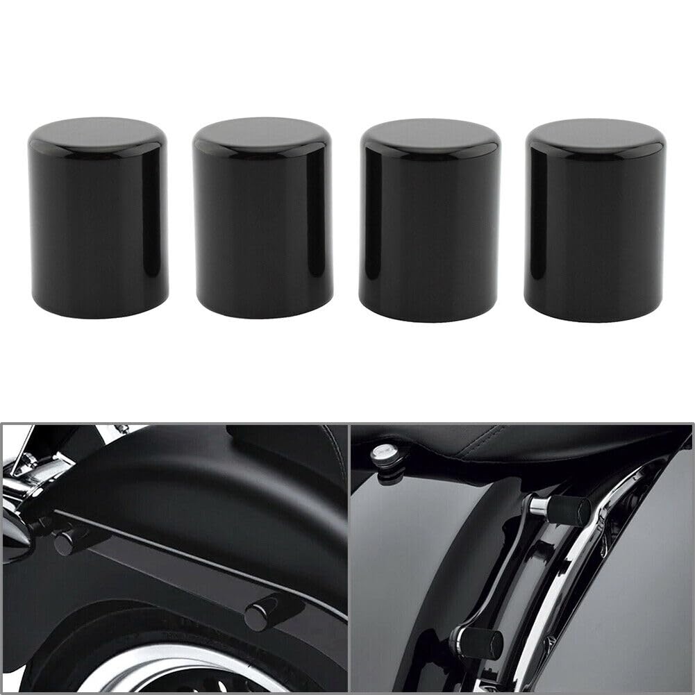 ya 6 8.14 4pcs Docking Hardware Point Cover for Harley Sportster Touring Road King Softail