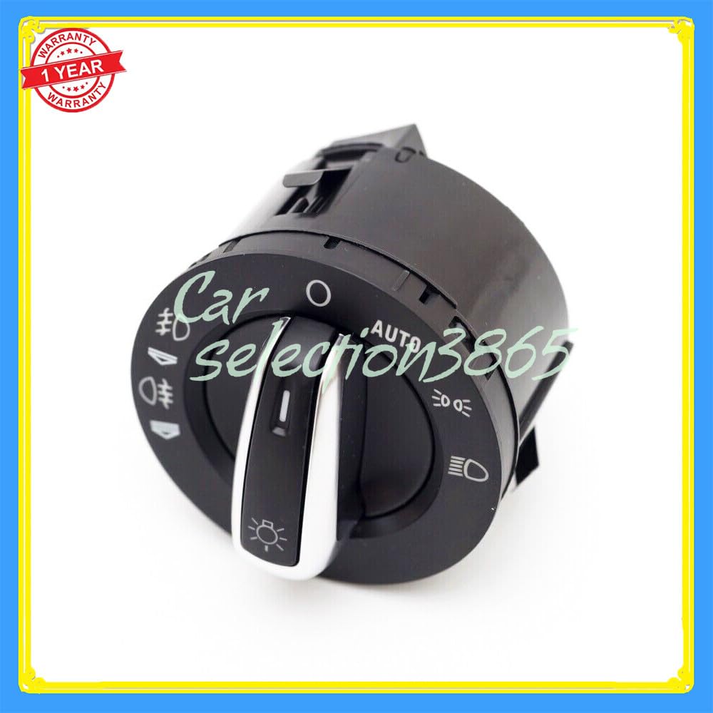 ya 8 8.24 baidi Chrome Headlight Fog Light Switch for Audi A6 S6 C6 RS6 4FD 941 531 A