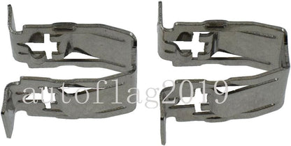 ya 4 8.24 baidi 2 Pack Interior Roof Buckle Handle Fixing Iron Clip for Audi A4 B8 B9 A6 C6 C7 Q5