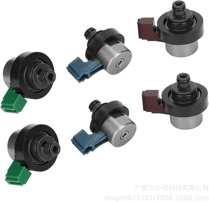 ya 10 9.16 baidi 6-Pack 4EAT Transmission Solenoid Valve Kit for Subaru for Forester 2.5 Outback 04-09-