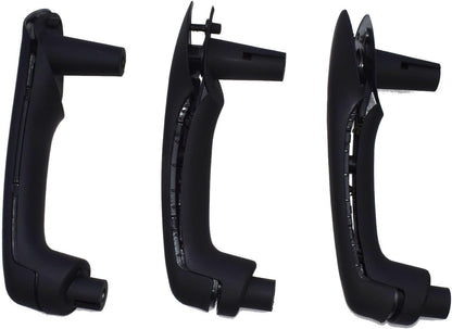 ya 11 9.14 zhengce 5-Piece Black Interior Door Handle Cover Switch Frame Decoration Suitable f
