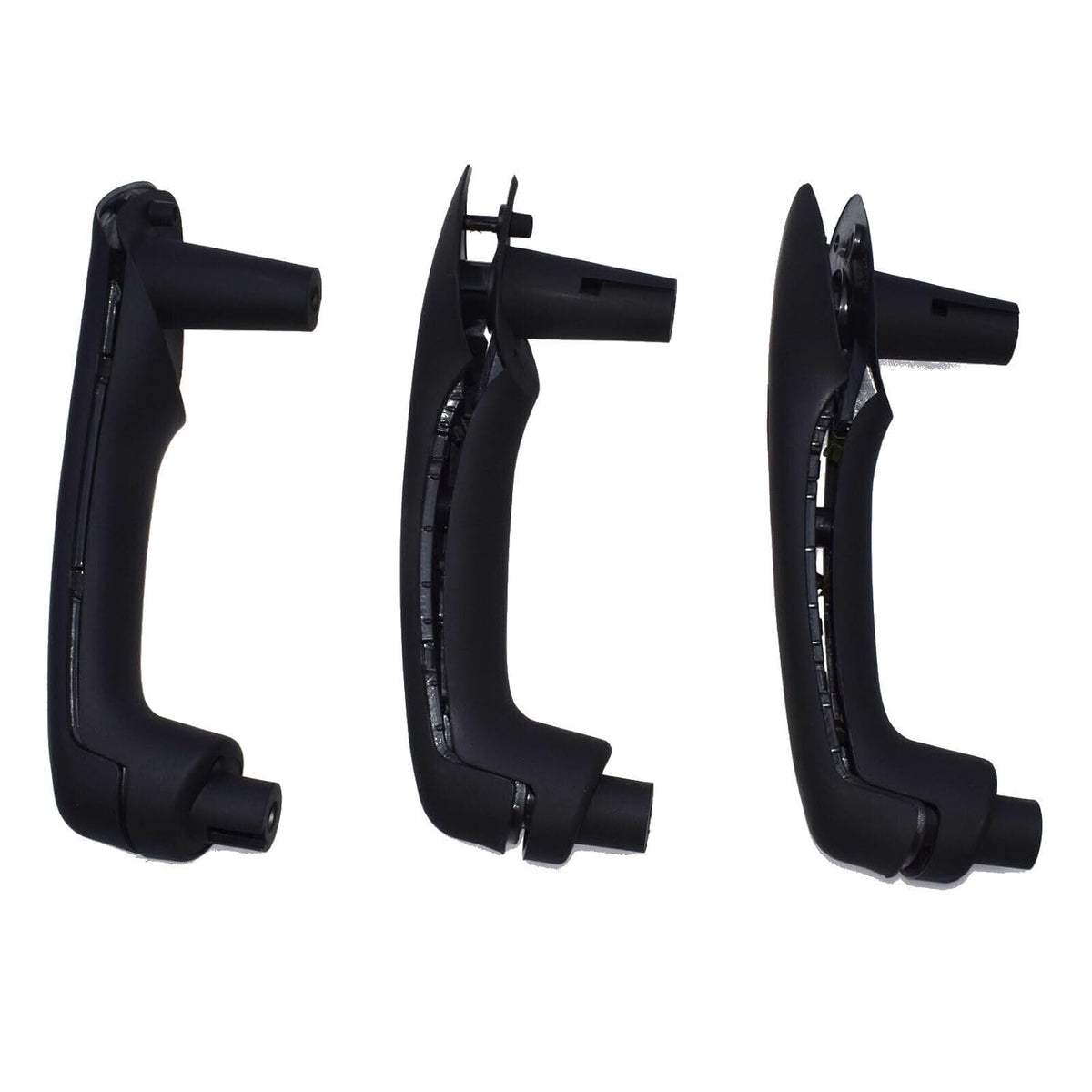 ya 4 8.8 5-Piece Black Interior Door Handle Cover Switch Frame Decoration Suitable for VW Golf MK4