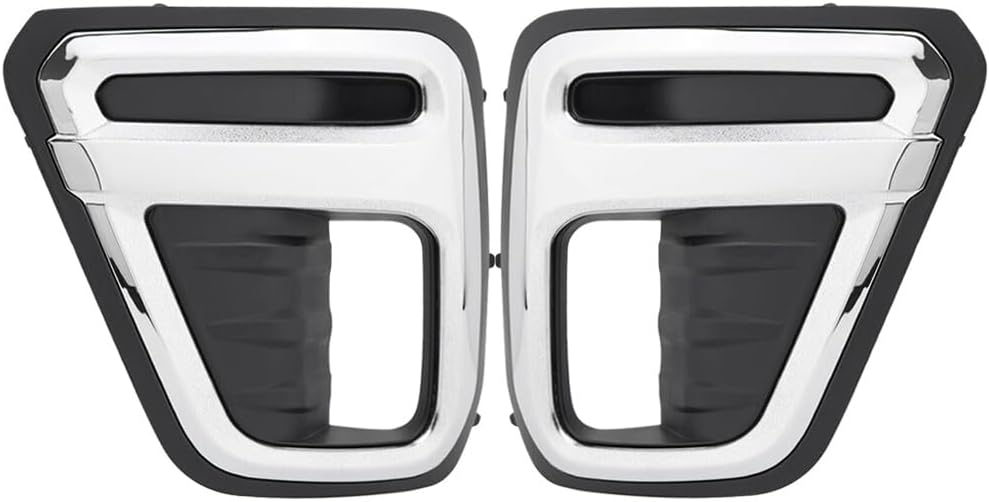 ya 7 8.24 baidi 1 Pair Front Bumper Fog Light Trim Cover Cap Bezel For 2019-2021 for Subaru Forester