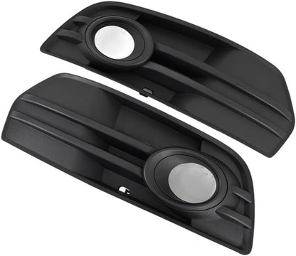 ya 2 8.15 Front Fog Light Grille Cover Fog Light Racing Grill Baffle Suitable for Audi Q5 2009-2012