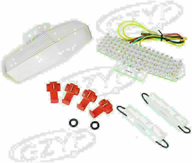 ya 4 8.8.2 LED Rear Tail Light Turn Signal fit for Ducati 749 999 Multistrada 2002-2007 Clear