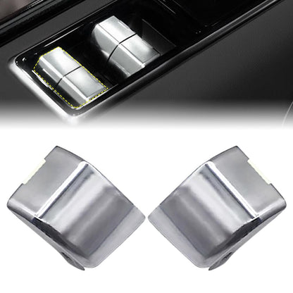 ya 13 9.15 baidi 2Pcs Master Driving Car Window Lift Button Cover for Range Rover 2018-2022 L+R