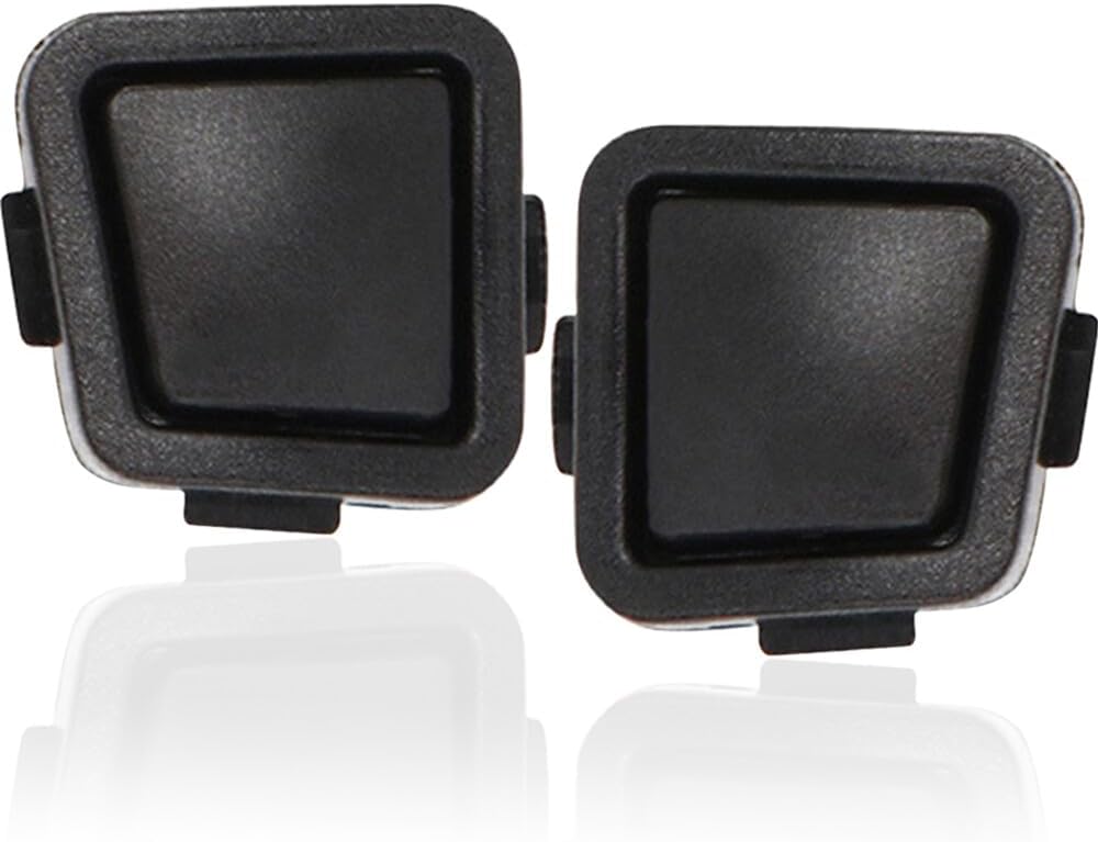 ya 9 10.24 Pair Handle Lock Button Left & Right Rubber for Benz C209 W219 W211 W164 X164