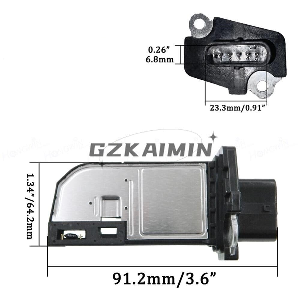 ya 2 8.15 Mass Air Flow Meter MAF Sensor 06J906461D for Audi A3 A4 A5 A6 Quattro Q3 Q5