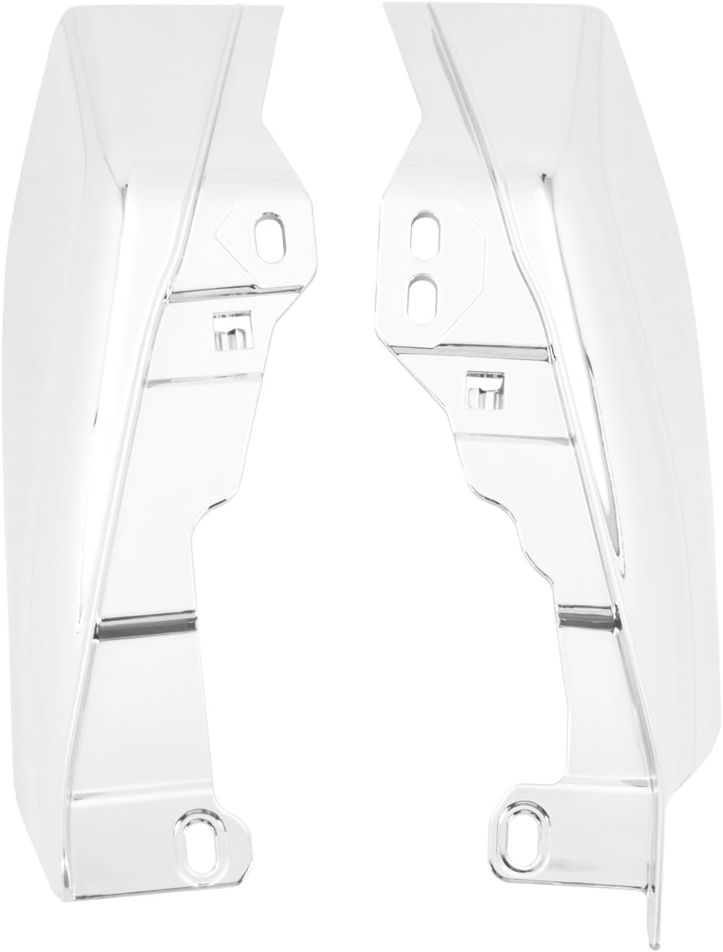 ya 14 9.20 zhengce Chrome Mid-Frame Air Heat Deflectors for Harley Touring Electra Road Glide-1