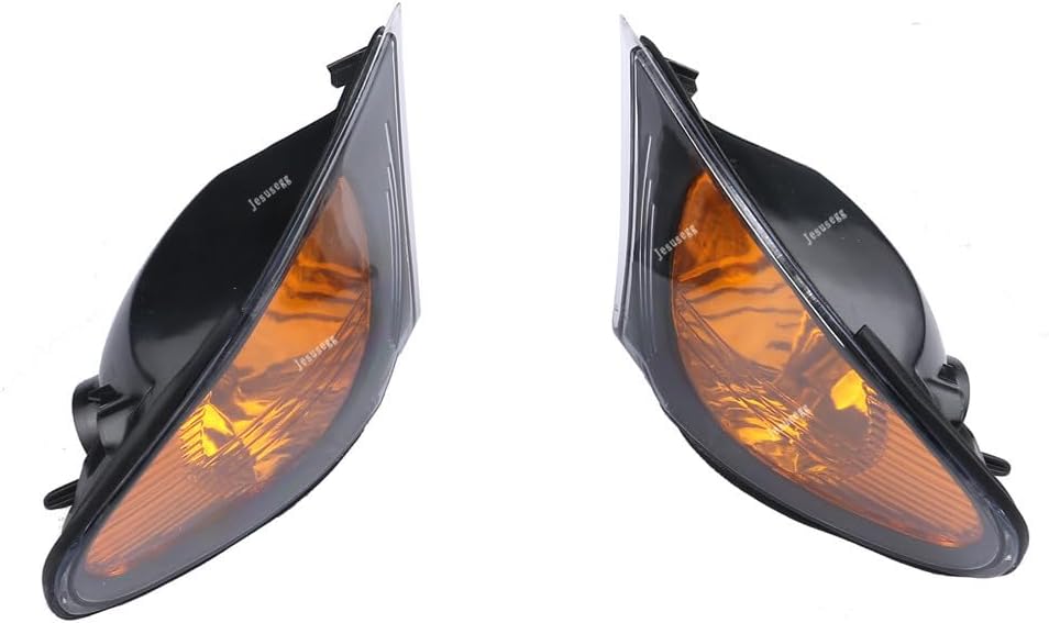 ya 6 8.24 baidi for BMW 02-05 E46 3-SERIES 4 Door Sedan Corner Turn Signal Lights Yellow Lens