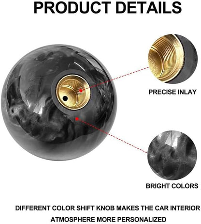ya 7 8.24 baidi 1*Marble Style Round Ball Changer Universal Transmission Head with 3 Adapters