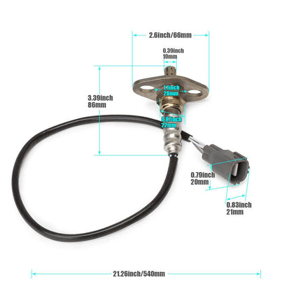 ya 2 8.15 O2 Oxygen Sensor for Toyota 4Runner 1992-1995 Pickup 1992-1995 Previa 250-24052