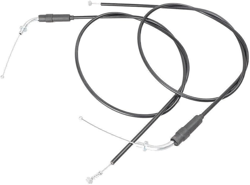 ya 4 8.14 For Sportster XL1200 XL883 2x Motorcycle Steel Throttle Cables Wire Line