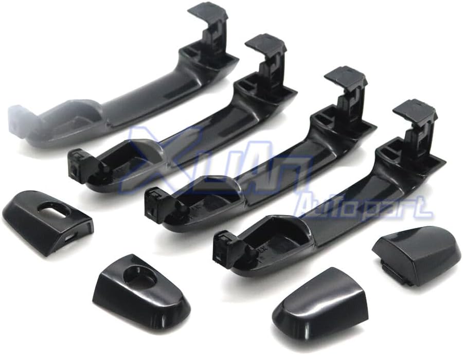 ya 8 8.24 baidi 4X Front Rear Left Right Door Handles Black for Toyota for Camry Matrix Highlander