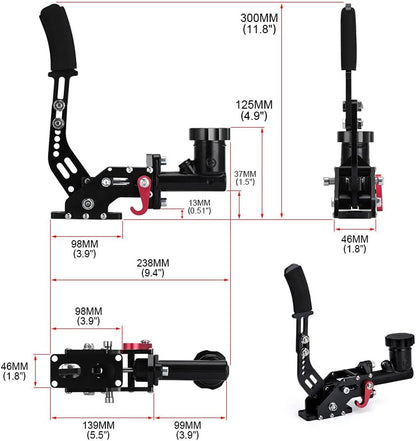 ya 10 9.16 baidi Black Hydraulic Drift Rally E Brake Handle Racing Off Parking Handbrake Lever