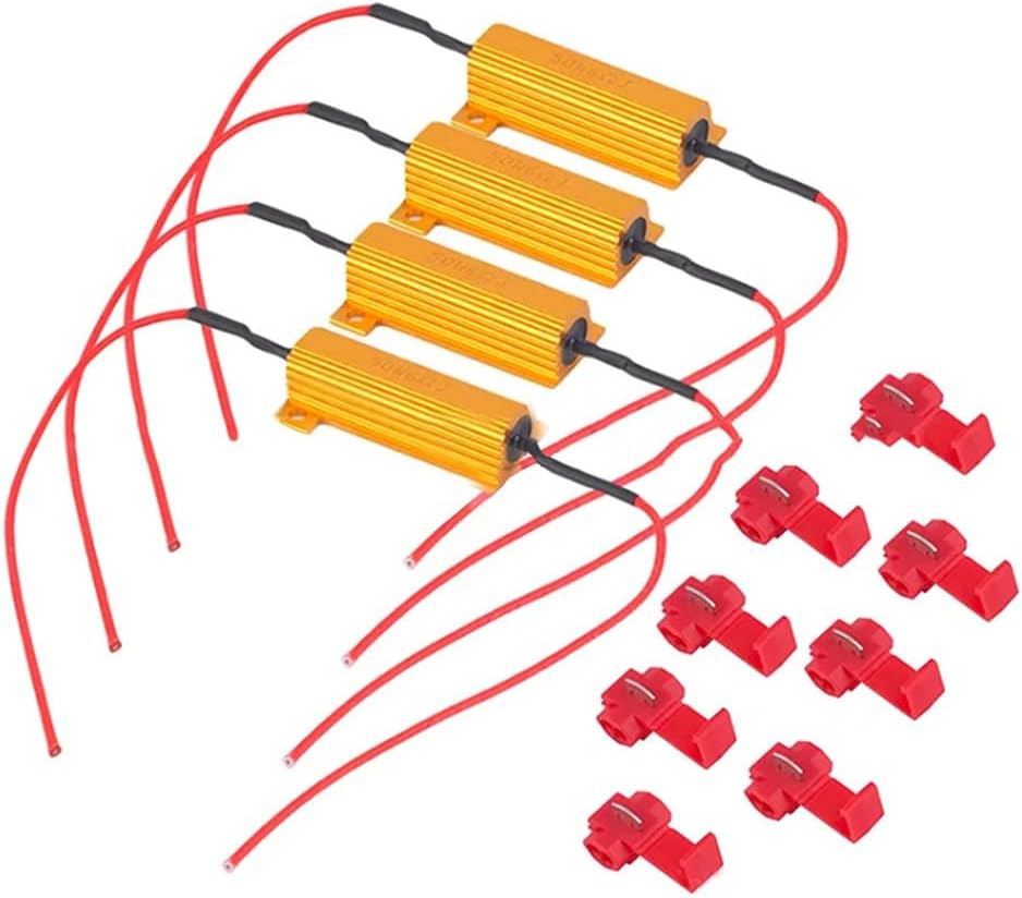 ya 13 9.15 baidi 4 Pcs Practical Resistor Signal Light Bulb Indicator Bulbs 50W Load