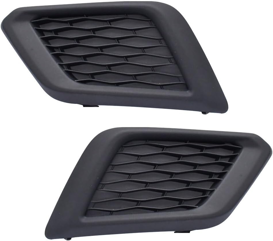 ya 28 10.13 zhengce Fit for Nissan Rogue 2014-2016 Front Bumper Insert Grille Fog Light Cover Bezel
