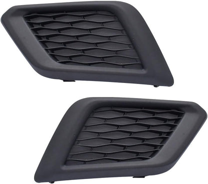 ya 28 10.13 zhengce Fit for Nissan Rogue 2014-2016 Front Bumper Insert Grille Fog Light Cover Bezel