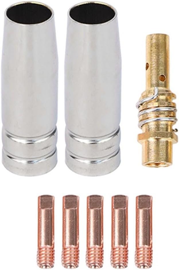 ya 28 10.13 baidi 8PCS for MIG Welder Accessory For 15AK M6 Gas Diffuser Tips