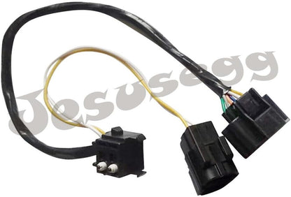 ya 9 10.24 Left Side Front Exterior Door Handle Wire Harness for Cadillac CTS 2009-14 Black
