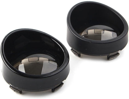 ya 4 8.8.2 Turn Signal Light Lens Cover Smoke Bezels Visor for Harley-Davidson Softail cl