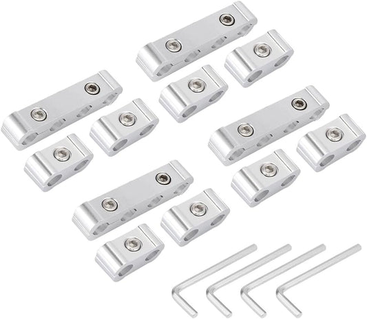 ya 4 8.10 Engine Spark Plug Wire Aluminum Separator Divider 8mm 9mm10mm Fit for Ford for Chevy