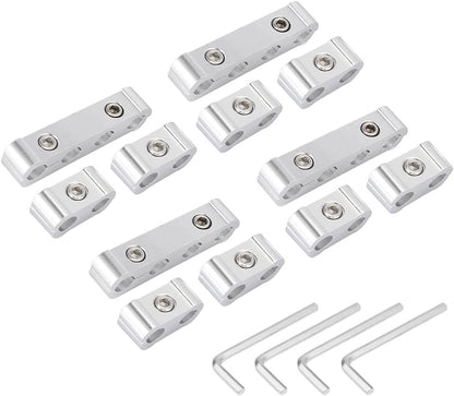 ya 11 9.14 zhengce Engine Spark Plug Wire Aluminum Separator Divider 8mm 9mm10mm Fit for Ford