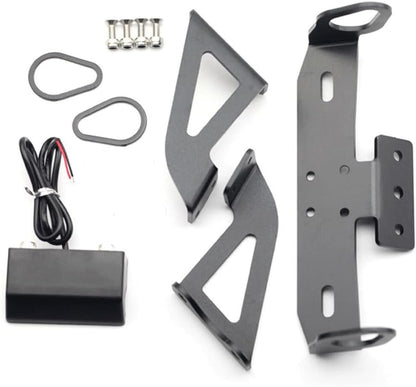 ya 13 9.15 baidi License Plate Holder Rear Tail Tidy Fender Eliminator for Yamaha YZFR6 YZF R6