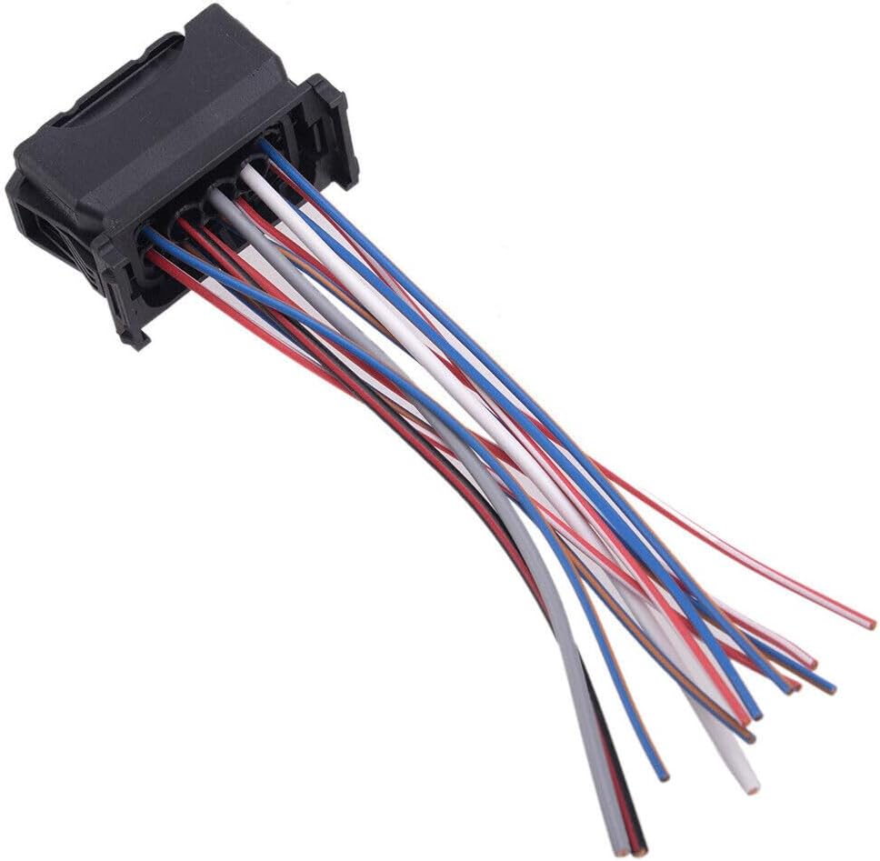 ya 4 8.14 1pcs Headlight Plug Wiring Adapter for BMW F01 F02 E63 E64 E90 61132359991 @