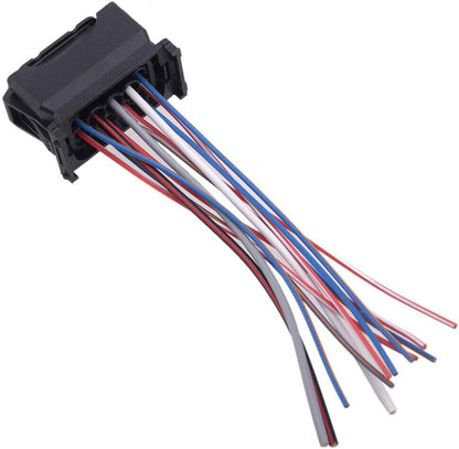 ya 4 8.14 1pcs Headlight Plug Wiring Adapter for BMW F01 F02 E63 E64 E90 61132359991 @