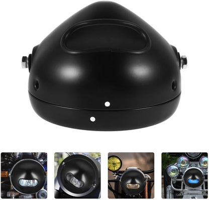 ya 2 8.15 Motorcycle Headlight Housing Electric Scooter Bracket Custom Bucket
