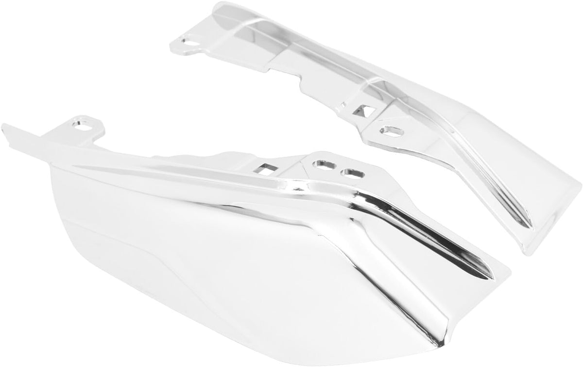 ya 14 9.20 zhengce Chrome Mid-Frame Air Heat Deflectors for Harley Touring Electra Road Glide-1