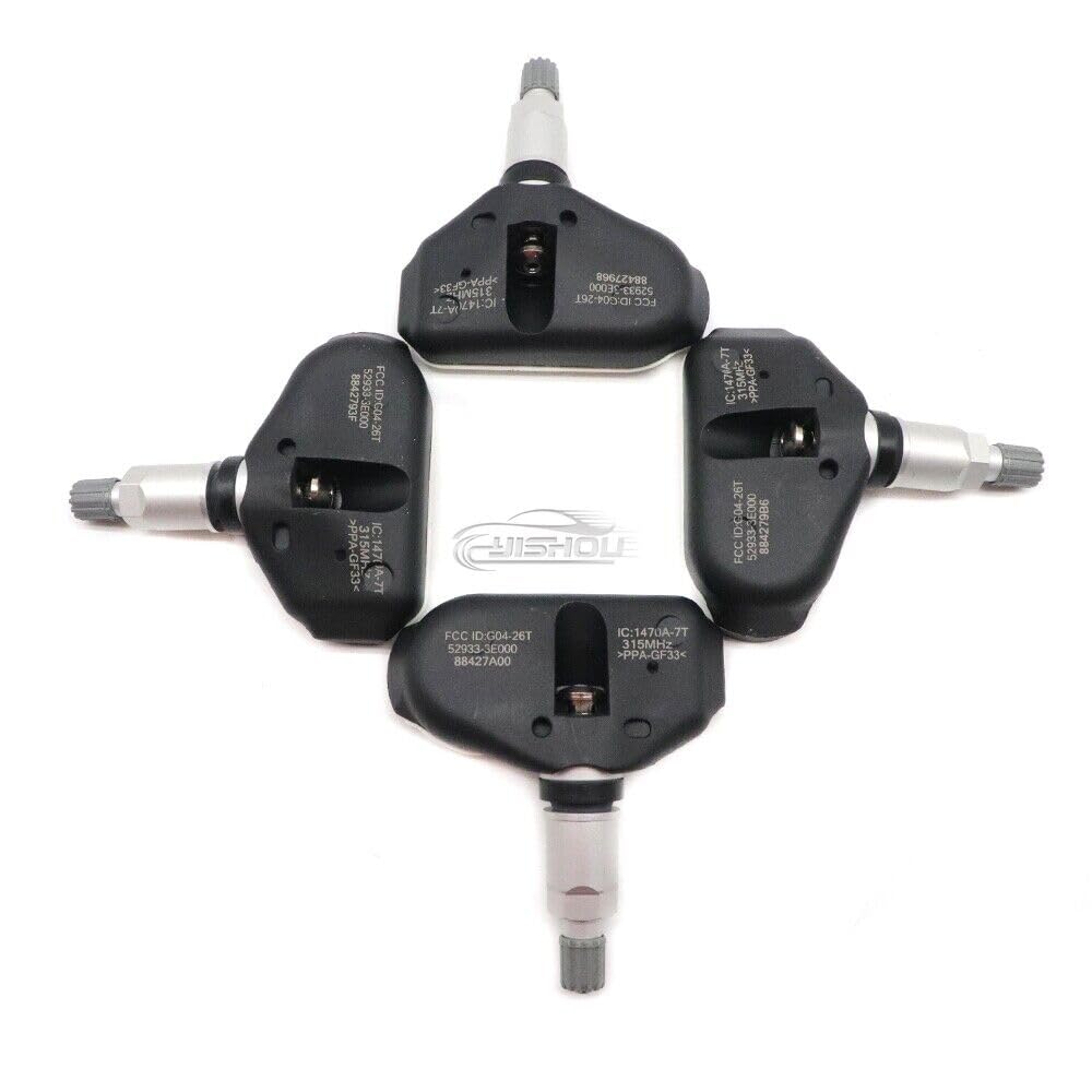 ya 4 8.8 52933-3E000 4-Piece tire Pressure Sensor Suitable for Modern Sonata Tucson Tiburon