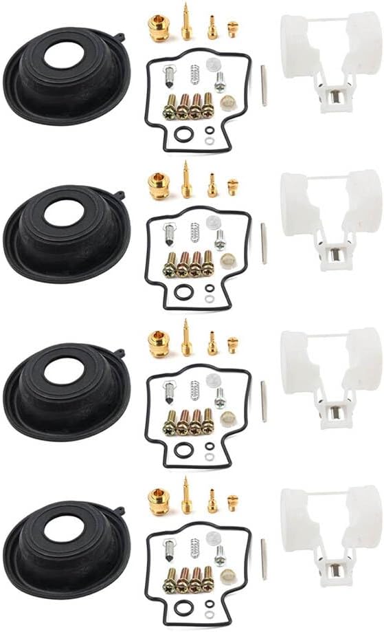 ya 4 8.10 Carburetor Repair Kit for Kawasaki GPZ900R ZX900 ZX-9R 1994-2003
