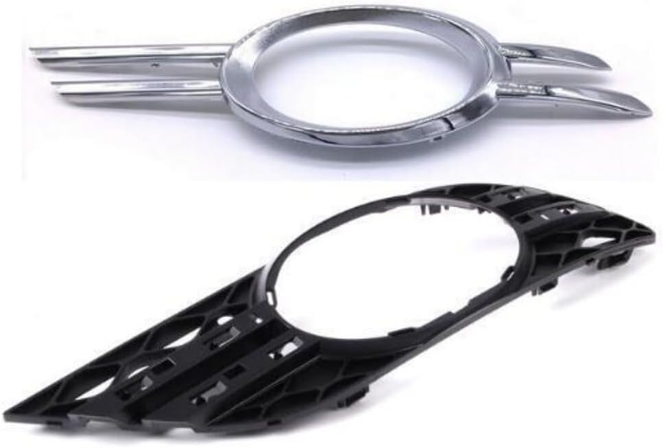 ya 4 8.24 baidi Front fog lamp grill chrome decoration protective cover right grip for Mercedes-Benz E-CLASS W211 07-09