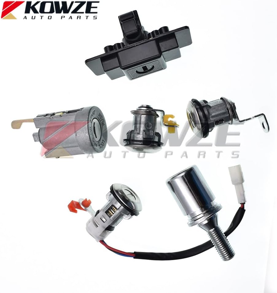 ya 11 9.14 baidiLock Cylinder & Key Set for Mitsubishi for Pajero Montero 2nd 1990-2003